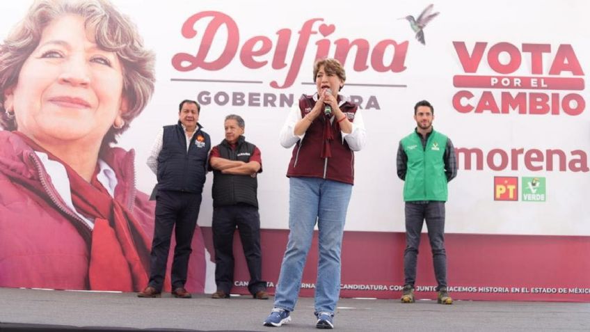 "Prefiero atender al pueblo”, asegura Delfina sobre señalamientos por debate