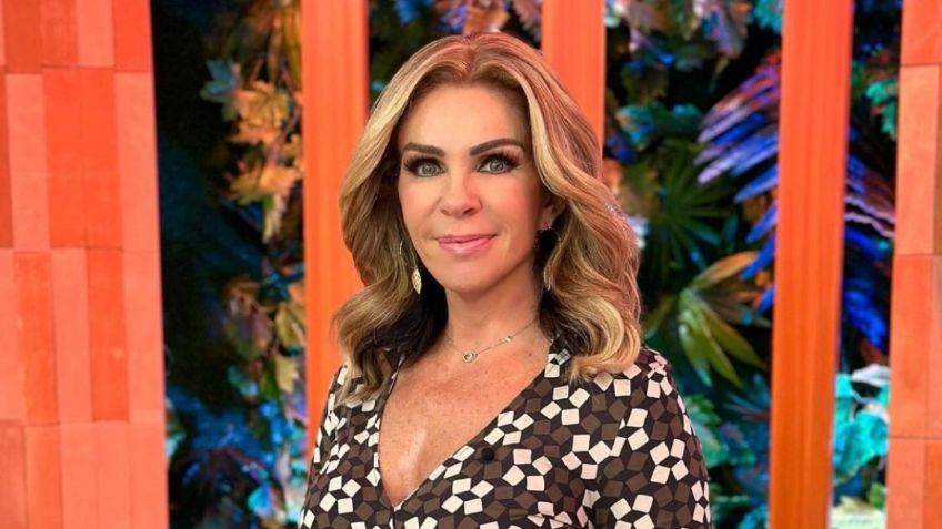 Rocío Sánchez Azuara: así de bella lucía la conductora en su debut en televisión