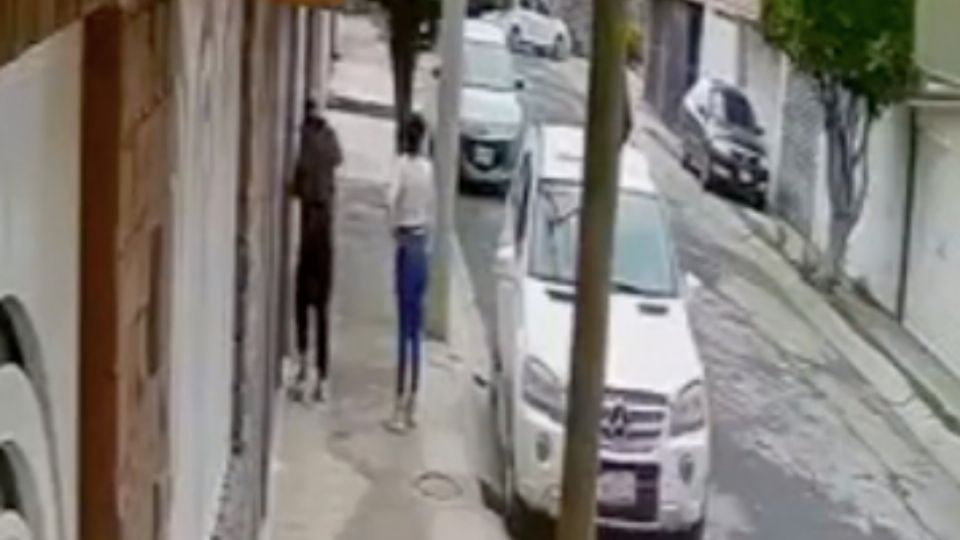 El momento fue capturado a través de las cámaras de seguridad. FOTO: Captura de video