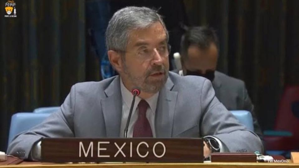 Otro de los temas que planteó el representante de México ante la ONU fue el creciente mercado de armas a nivel privado