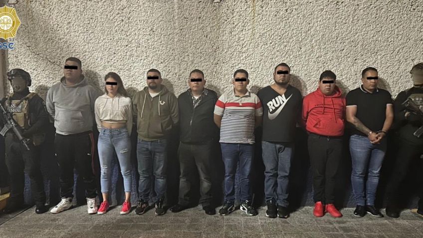 Detienen a una banda de extorsionadores en Tlalpan: cuatro eran policías