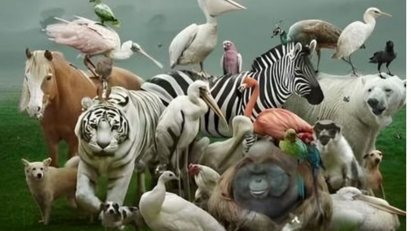 Test visual: dime cuántos animales puedes ver y te diré tu nivel de inteligencia