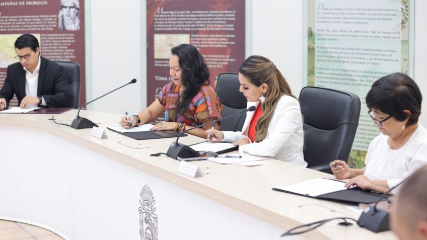 Evelyn Salgado firma convenio de coordinación para el Ordenamiento Ecológico Estatal y Regional de Guerrero