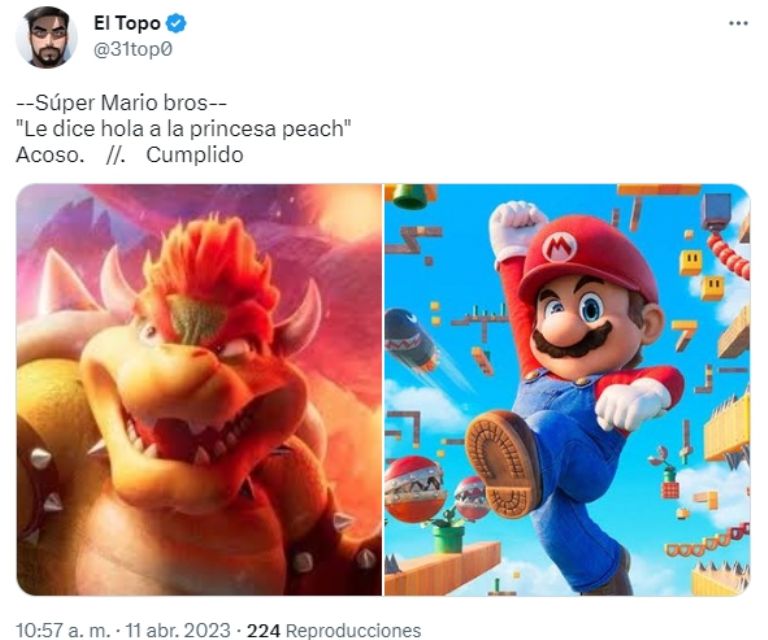 La razón por la que Jack Black (Bowser) casi no canta Peaches