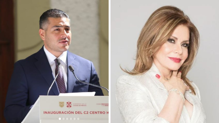 María Sorté, madre del funcionario Omar García Harfuch, dice ser conocida como "la suegra de México"