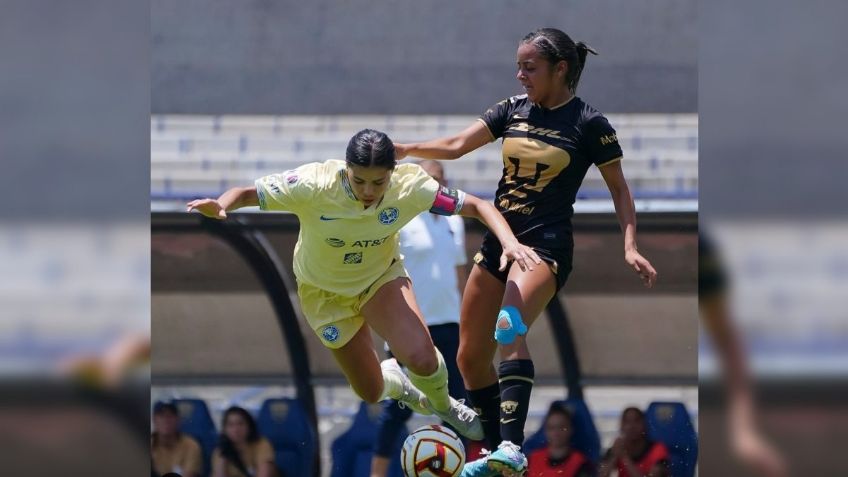 Pumas deja escapar triunfo en Clásico capitalino femenil y empata 1-1 en casa con América