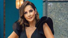 VIDEO | Carmen Villalobos hace el “pasito tun tun” en moderno conjunto de crop top azul celeste