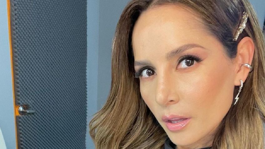 Carmen Villalobos se llevó todas las miradas con top metalizado