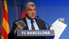 Presidente del FC Barcelona niega compra de árbitros y ataca al Real Madrid