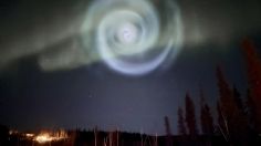 ¿OVNIs o un portal a otra dimensión? Esto es lo que pasó con la espiral vista en el cielo de Alaska