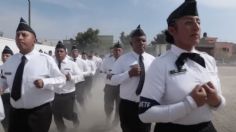 VIDEO: mucha disciplina, prácticas bajo el sol y con formación teórica, así es como se entrena a la policía en el peligroso municipio de Ecatepec