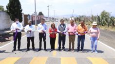 Lorena Cuéllar inaugura rehabilitación de carretera Buenavista-Tepeyahualco