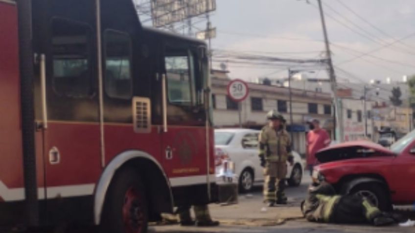 Shock total: una niña de 13 años conducía una camioneta y chocó contra la base de un puente