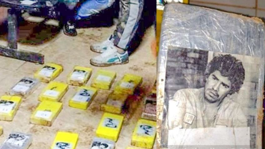 Rafael Caro Quintero "llega" a Argentina: decomisan 25 kilos de droga con la foto del "Narco de narcos"