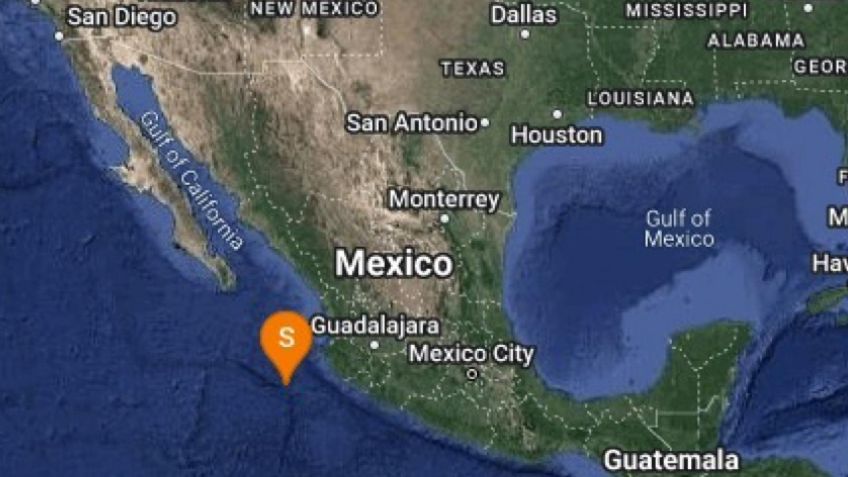 Se registra un sismo de magnitud 4.2 en Puerto Vallarta, Jalisco