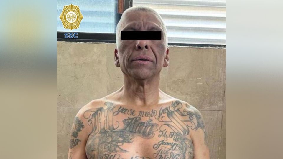 El hombre pertenece al grupo delictivo Mara Salvatrucha.