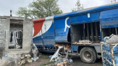 VIDEO | El momento exacto en que un camión de refresco se queda sin frenos y se impacta contra vivienda