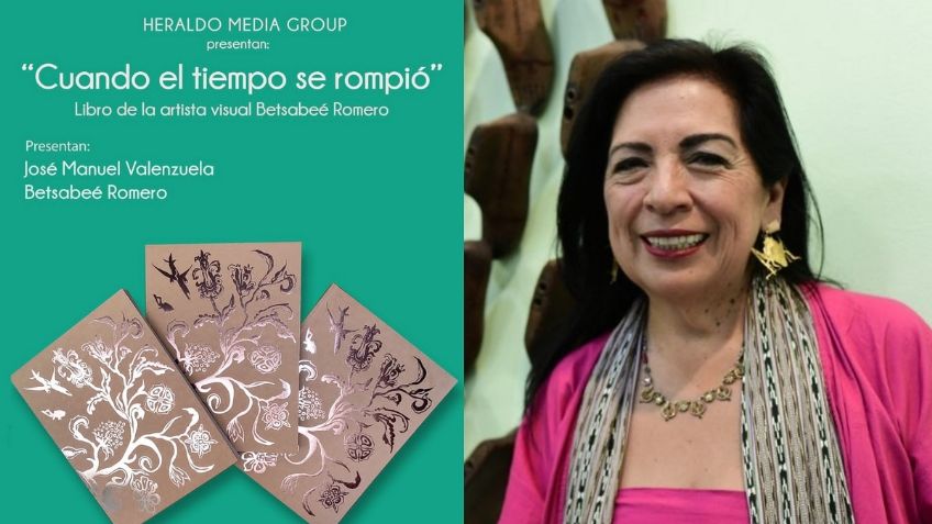 Betsabeé Romero presentará su libro "Cuando el tiempo se rompió" en la FeliUAS 2023