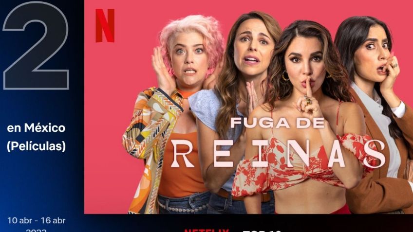 Fuga de reinas de Martha Higareda en el Top 10 de Netflix