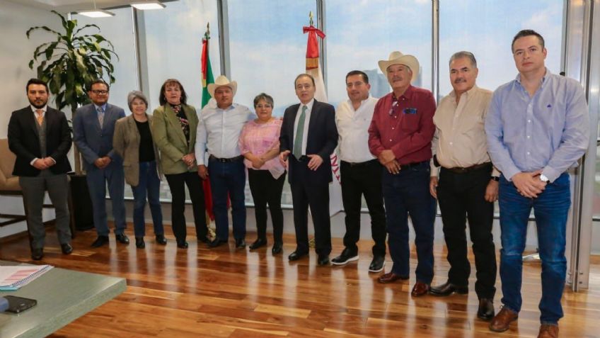 Alfonso Durazo y Raquel Buenrostro atienden demandas de productores agrícolas sonorenses