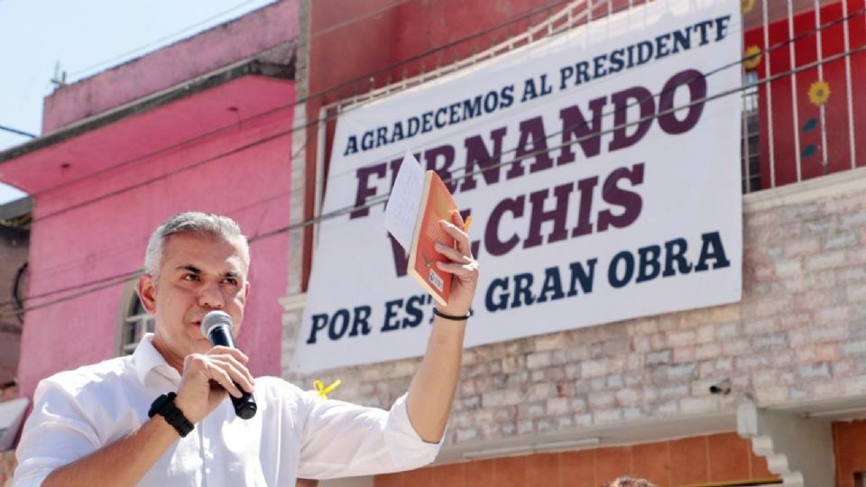 El presidente municipal de Ecatepec en la carrera por el Senado