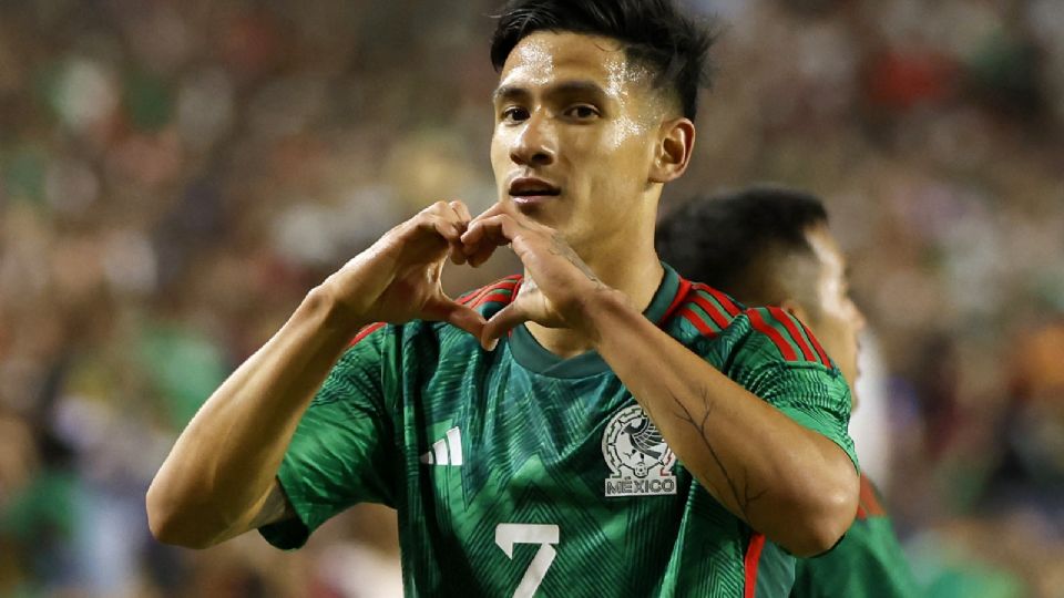 Uriel Antuna anotó el gol para México.