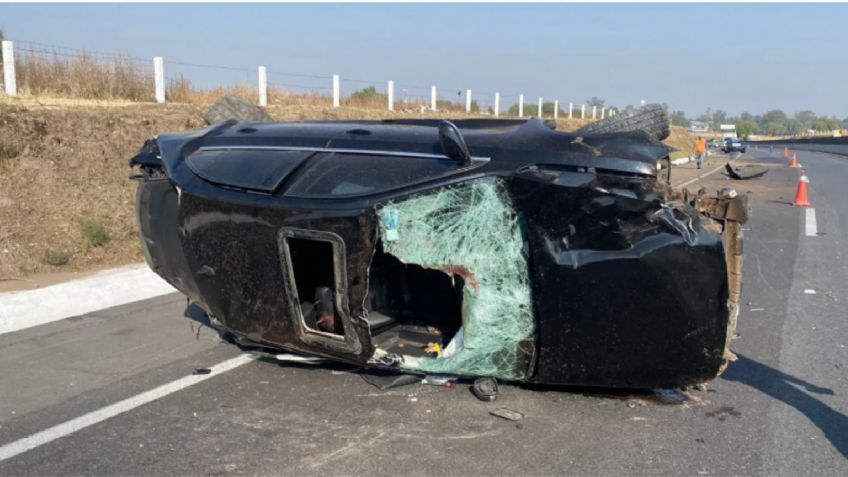 Brutal accidente: camioneta arranca la cabeza y piernas de un ciclista en el Circuito Exterior Mexiquense