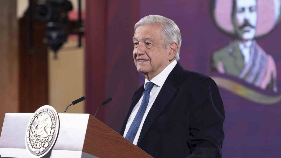 AMLO en la Mañanera.