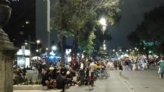 Manifestantes a favor de la mariguana bloquean por horas Paseo de la Reforma