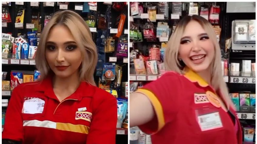 La cajera del Oxxo quiere ser más que la chica viral de TikTok, esta es su historia