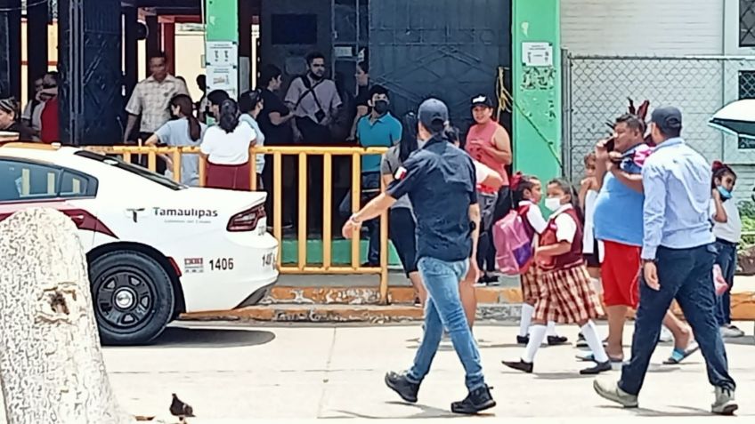 Susto en primaria de Tamaulipas: un niño llevó a su escuela un arma, resultó ser una réplica de balines