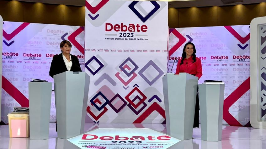 Delfina Gómez vs Alejandra del Moral: las propuestas contra la corrupción resaltan en el primer debate por el Edomex