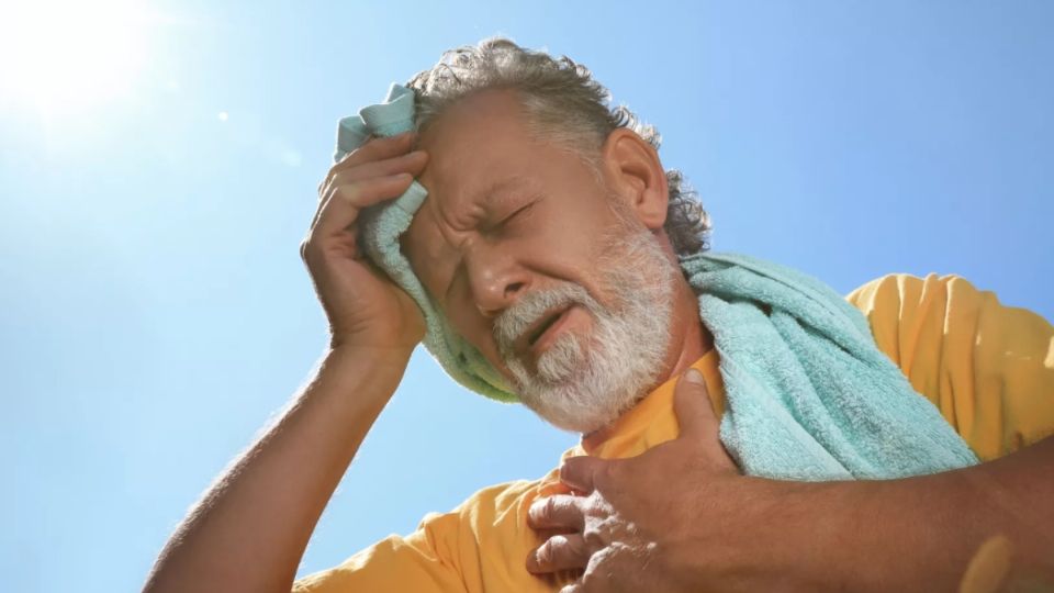 El calor intenso puede afectar la vista