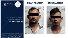 Capturan a dos ladrones de bancos en Guadalajara