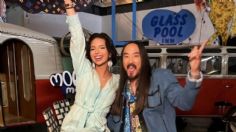 VIDEO: Ángela Aguilar se une al trend del momento y baila con Steve Aoki "El colesterol"