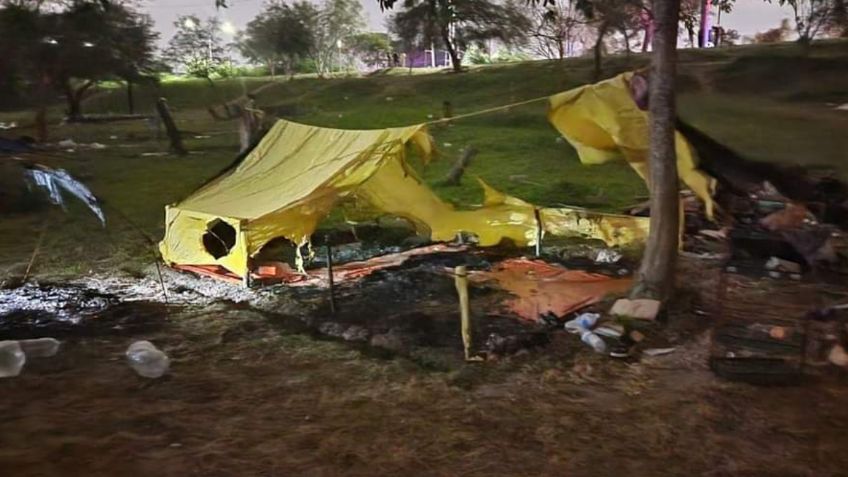 Incendian nuevamente campamento de migrantes en Matamoros