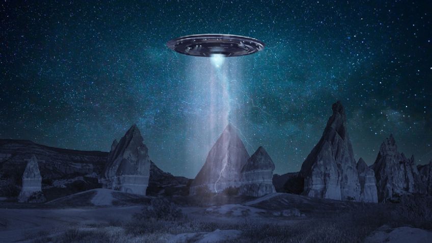 Captan en Gales un objeto extraño sobre una montaña, ¿es una nave extraterrestre?