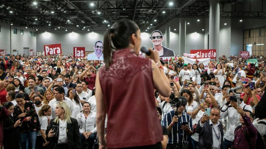 Claudia Sheinbaum: "Las mujeres podemos ser presidentas de la República"