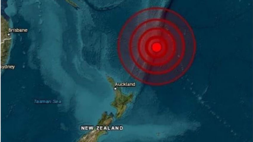 Alerta en Nueva Zelanda: se registra sismo de 7.1 en Islas Kermadec