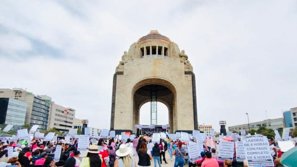 Miles de personas mostraron su apoyo a la líder de la capital