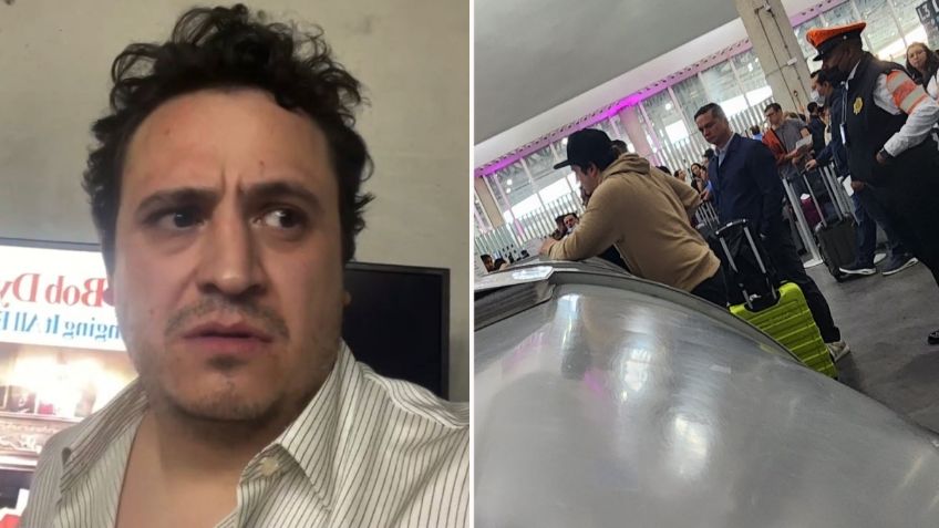 Richie O’Farrill protagoniza escándalo en el aeropuerto de la CDMX, pierde su vuelo y lanza un fuerte reclamo