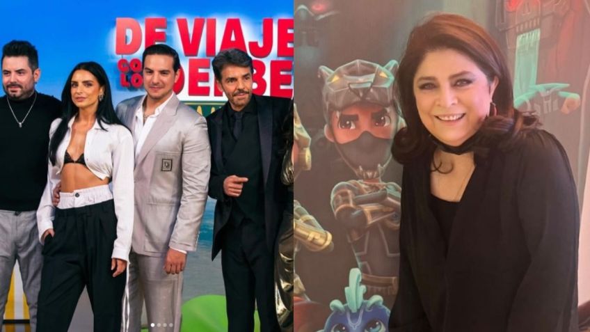 VIDEO | Victoria Ruffo aseguró que sí estaría dispuesta a aparecer en el reality show de Eugenio Derbez