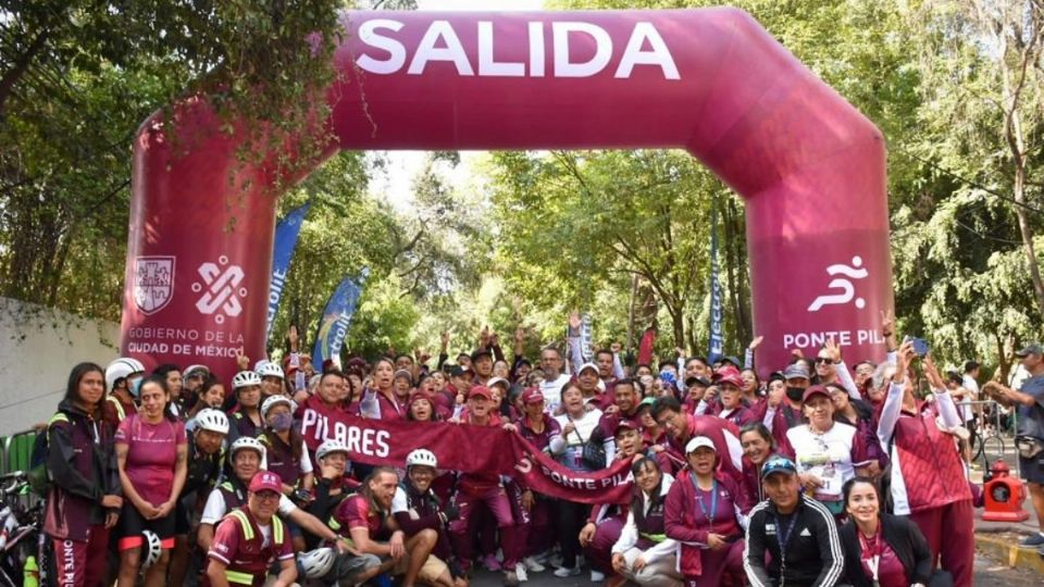 La salida de la carrera se dio en el PILRES “Parque Salesiano”