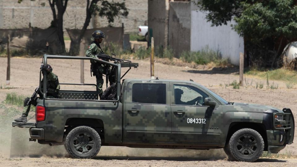 Los militares enfrentaron a los presuntos traficantes de personas