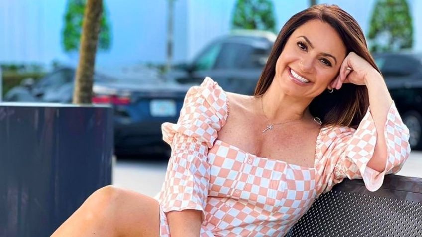 Penélope Menchaca impone estilo en vaporoso vestido blanco