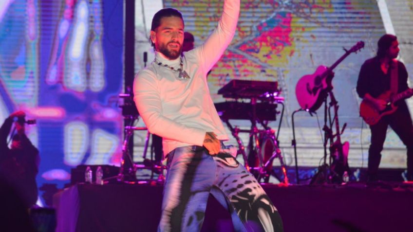 Maluma rompe récord de asistencia en el Foro de las Estrellas de la Feria Nacional de San Marcos