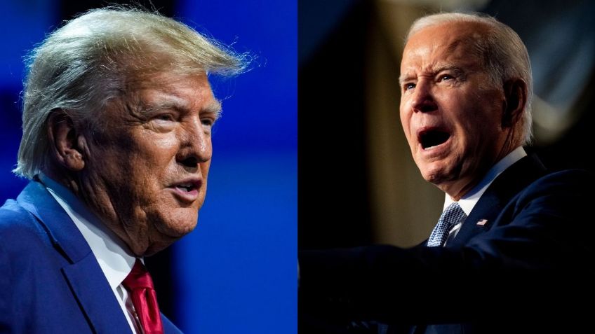 "Su presidencia es fallida": Trump arremete contra Biden tras anunciar que va por la reelección