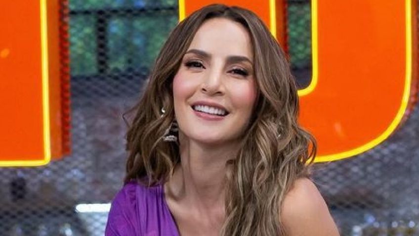 Carmen Villalobos se llevó todas las miradas con minifalda y top metalizados