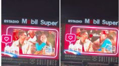 VIDEO: Kiss Cam sorprende a chica con su pareja y ella prefiere besar a otro, la reacción enloquece TikTok