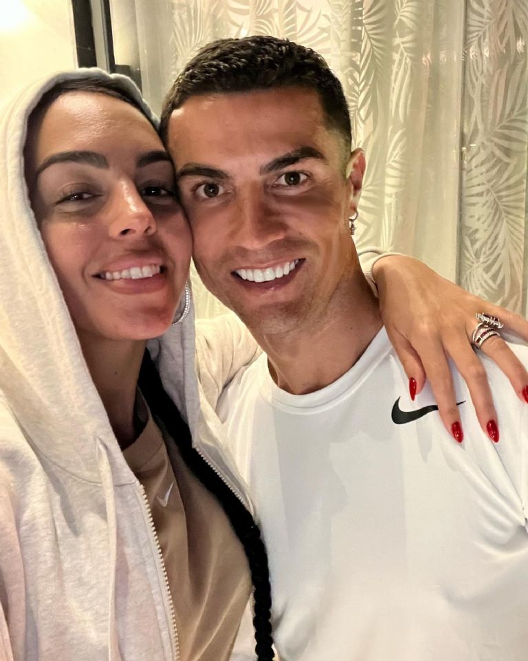 Cristiano Ronaldo y Georgina Rodríguez 